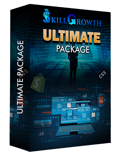 Ultimate Course Package on affiliate marketing website - SkillGrowth