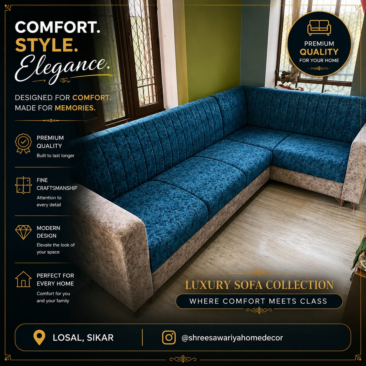 Luxury sofa collection